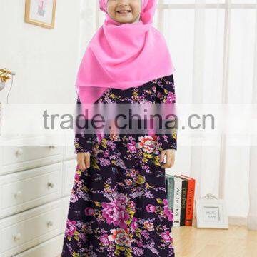 Girls Hot Sale Autumn Guangzhou Muslim Dresses photo-2