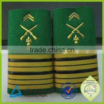 Professional Factory Made Any Image Uniform Epaulette Military Shoulder Boards photo-6