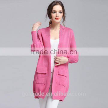 Latest fashion Winter cardigan new design girl sweater