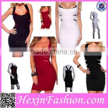 High Quality Elegant Black Sexy Night Club Dress Wholesale