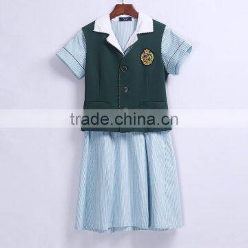 Bespoke Unisex Green School Uniform Vest photo-2