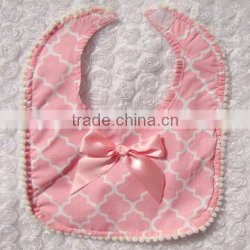 Pretty Designed Plain Baby Bibs Organic Cotton Baby Bibs photo-4