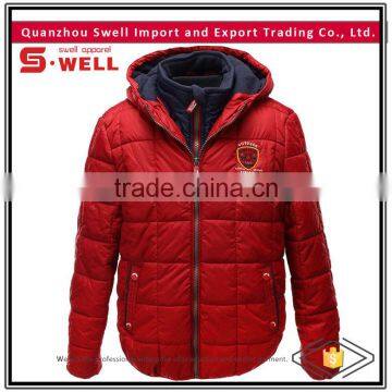 fashion outdoor mens quilted bomber jacket for sale