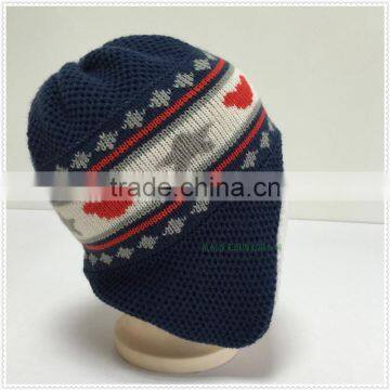 100%cotton or acrylic lovely & fashioncute knitted kids hats