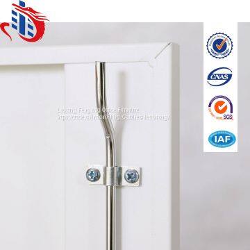 High Quality Single Door Double Color Design Steel Wardrobe photo-4