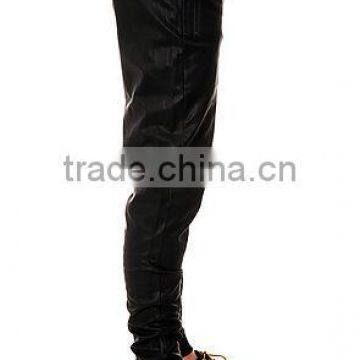 Red Mens Jogging SweatPants lambskin