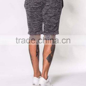 Black Shorts Slub Shorts Men Summer photo-3
