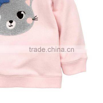 S33514W 2017 New Fashion Kids Baby Girls T-shirts 100%cotton Blouse photo-2