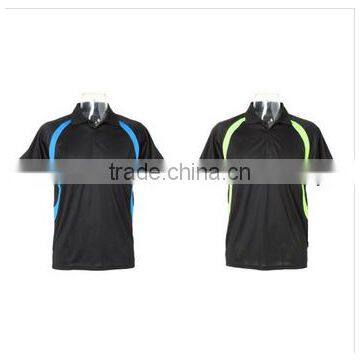 Mens Color Combination Dry Fit Polo Shirt Design photo-2