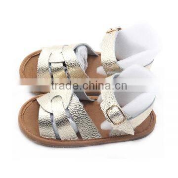 Hot Summer Shoes Cow Leather Flat Sandals for Ladies Pictures photo-4
