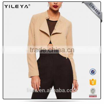 New Fashion Woman Blazer Coat Casual Jackets Long Sleeve Black White Jacket Women photo-2