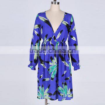 Autumn Winter Women Casual Loose Cotton Dress With Plus Size photo-4
