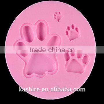 2015 Best Selling Paws Shape Silicone Chocolate Mould,soap Mold,diy Cake Mould photo-2