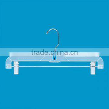 Anti-slip Plastic Hanger with Clips for Clothes Dry Outside Use