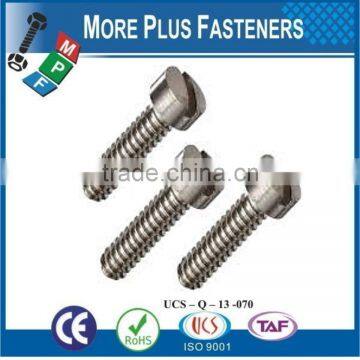 Made in Taiwan Passivated Stainless Steel Slotted Recess Fillister Head Machine Screw photo-4