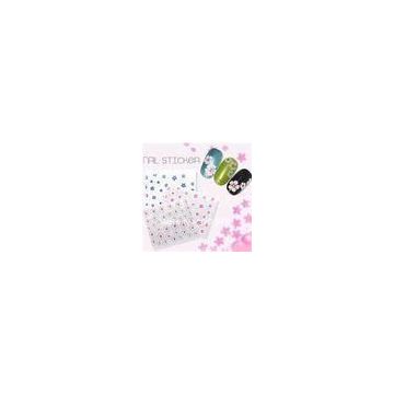 Sliver Plating  simple nail art designs  Sticker 3D  Silk - screen with OEM & ODM