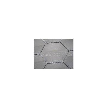 Plastic Galvanized Hexagonal Wire Netting , 25 - 50mm Hole For Garden