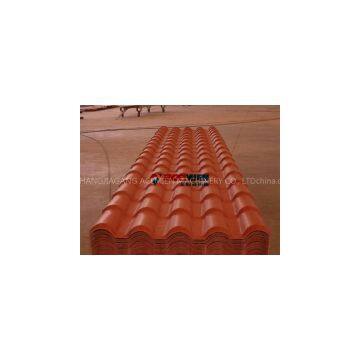 pvc roofing glazed tile machine