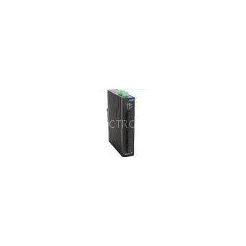 Outdoor 5 port network switch 100M fiber optic Din rail Network Switch 1Mb Buffer momery