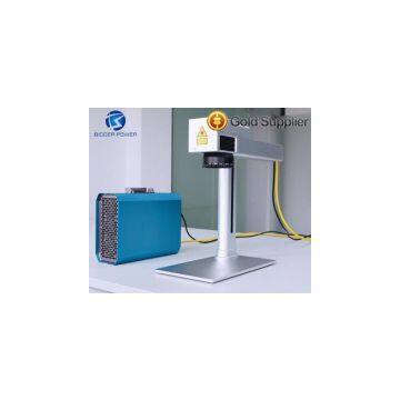 New Premium Exported Mobile Shell IMEI Logo Printer Portable Mini 20w Fiber Laser Marking Machine photo-3