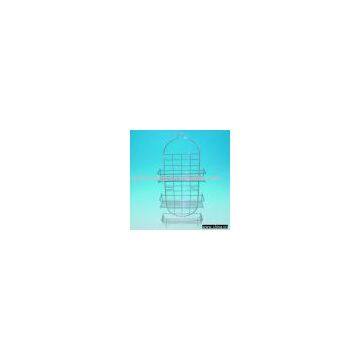 JK13118G 3 Tier Shower Caddy,  Wire Chromed 65x28x9.5cm