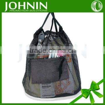 Wholesale Pretty Quality Strong Stitched Mesh Drawstring Bag