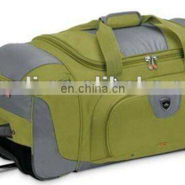 Rpet new design hot selling luggage wheeled trolley bags