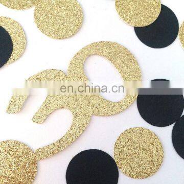 Customized Birthday Number Confetti Scatter Centerpieces for Wedding Baby Shower Birthday Party Table Decoration