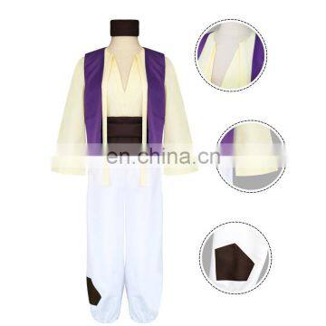 New wholesale funny fancy dress cosplay costumes magic lamp Aladdin costumes for kids MFJ-0014