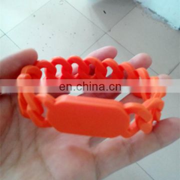 rfid wristband silicone wristband step counter/ id wristband