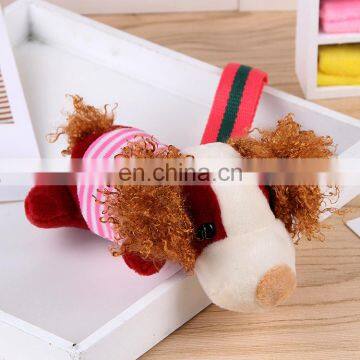 Stuffed Plush Dog Toy, Plush Dog Keychain photo-3