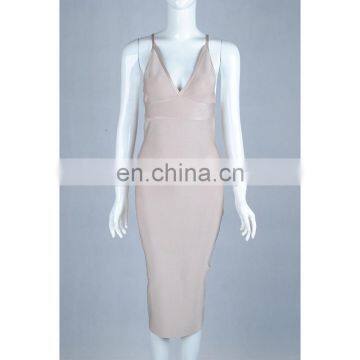 Tops Sale Fashion High Quality Backless Dresses for Office Women Party Dress/ Wedding Skirt photo-2