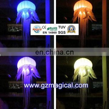 wedding party decoration LED inflatable jellyfish balloon