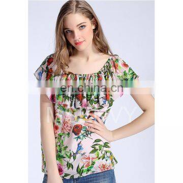 Women Silk crepe de chine Top