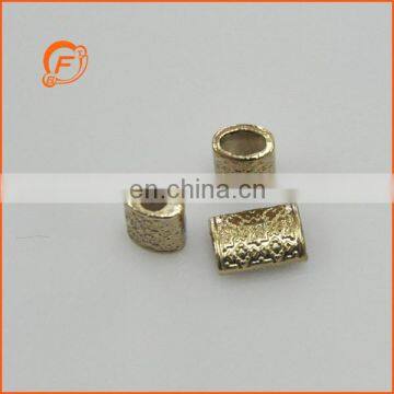 11mm decorating gold metal cord stopper for decoration