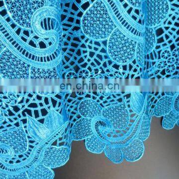 New arrival guipure embroidery lace ,guipure embroidery lace fabric ,guipure lace dress fabric for nigeria wedding party