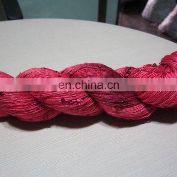 Embellished Silk Yarn