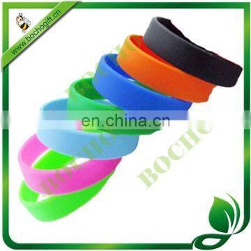 Plain Silicone Wristband Bracelets
