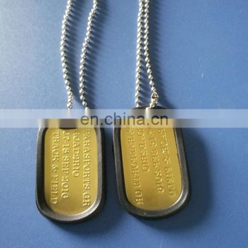 Dog tag aluminum stainless steel zinc