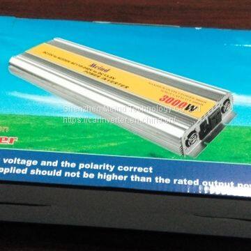 Hot Selling Universal Socket Modified Sine Wave Built-in Charger DC to AC Sufficient 3000W Power Inverter photo-5