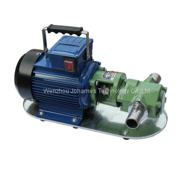 WCB portable gear pump oil transfer pump