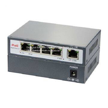 15.4W 5 Port PoE Switch With 4x10/100M PoE Ports +1*FE RJ45 Uplink photo-2