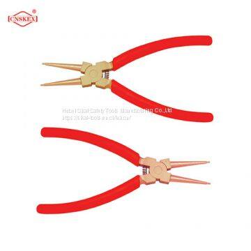 spark proof hand tools Be-Copper,Al-Bronze circlip pliers internal