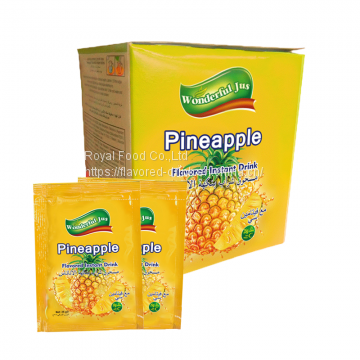 Pineapple Flavored Instant Drink Juice Powder Sample Free photo-3