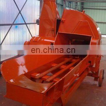 Long neck straw crusher machine for  animal livestock feed processing