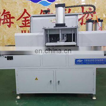 Jinan Hisena Heavy Duty 5 Cutters End Milling Machine for Aluminum Window and Door Fabrication photo-3