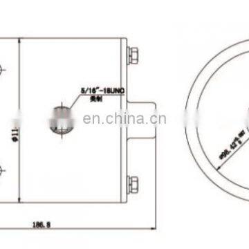 Factory Direct Sale Good Looking Hydraulic Torque dc Motor 12v 1.6kw photo-5