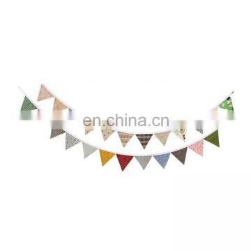 Home Decor Outdoor Accessories Wedding Camping Decorative Triangle Flags and Pennants for Kids Room photo-4