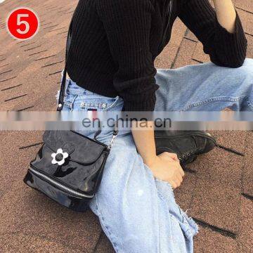 Vintage Harajuku PU Leather Baguette Bag Kawaii Cute Sweet Cow Pattern Spot Handbag Mini Underarm Bag Axillary Pouch photo-6