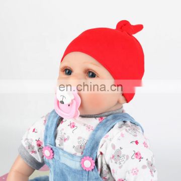 Unisex Baby Cotton Knot Adjustable Super Soft Knotted Caps